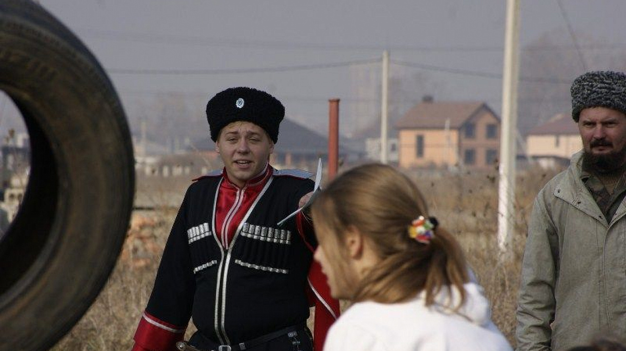 На территории  Нижнего казачьего хутора прошли спортивные казачьи мероприятия