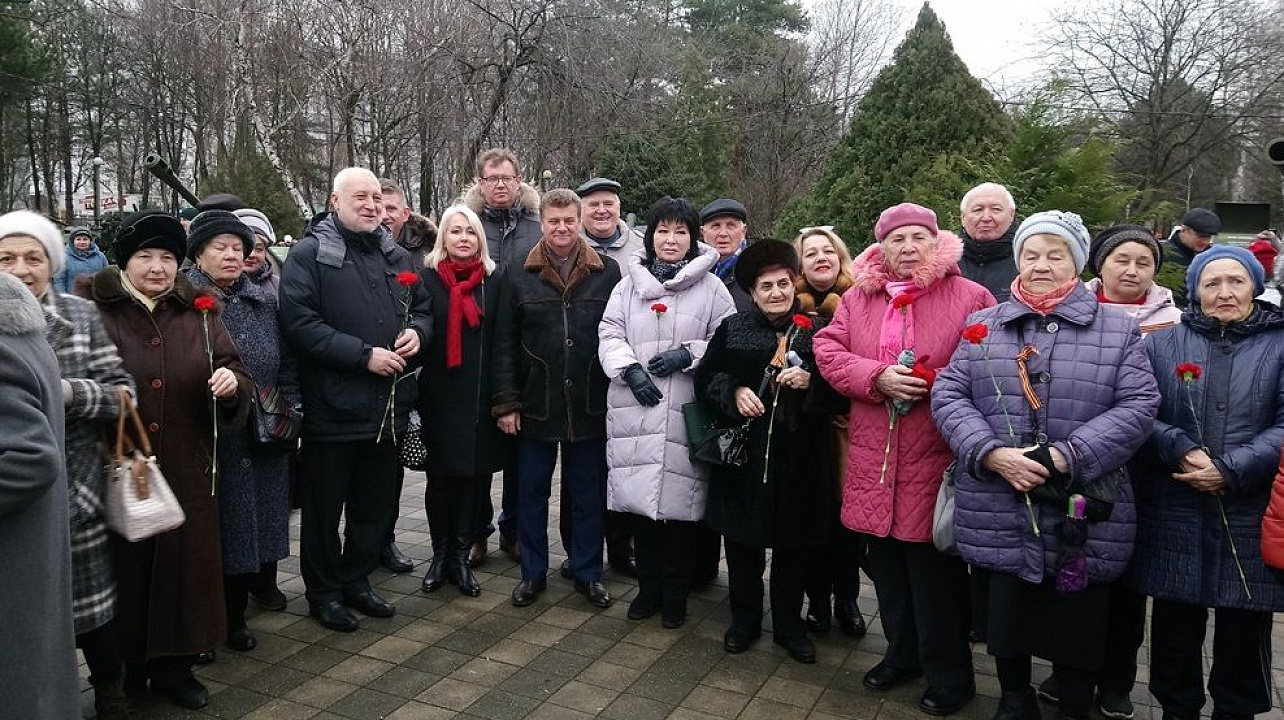 Актив Западного округа принял участие в мероприятии, посвященном открытию Года памяти и славы в Краснодаре