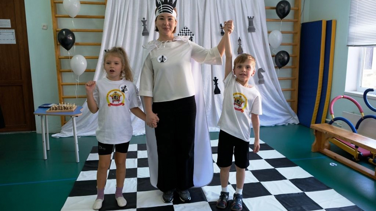 В детском саду № 115 прошёл первый шахматный турнир «Белая ладья»