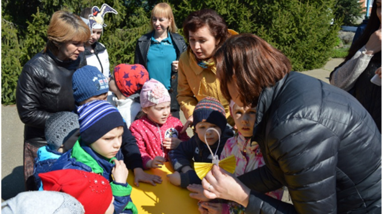 В детском саду «Сказка» прошла акция «Берегите птиц»