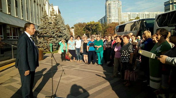 Общественность  Центрального округа побывала на отдыхе в поселке Шепси