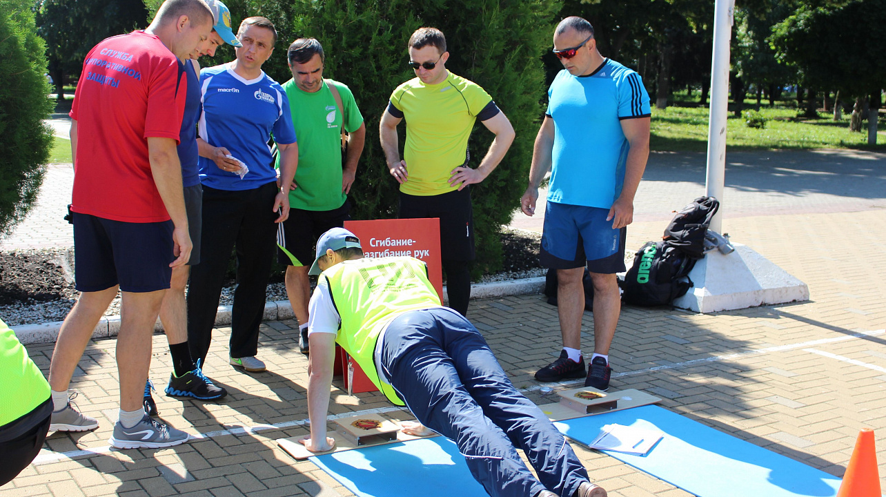 ООО «Газпром добыча Краснодар» передали «Эстафету ГТО» депутатам