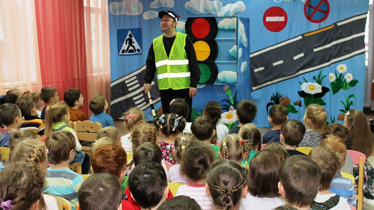 В детском саду Западного округа прошла акция по соблюдению правил дорожно-транспортного движения