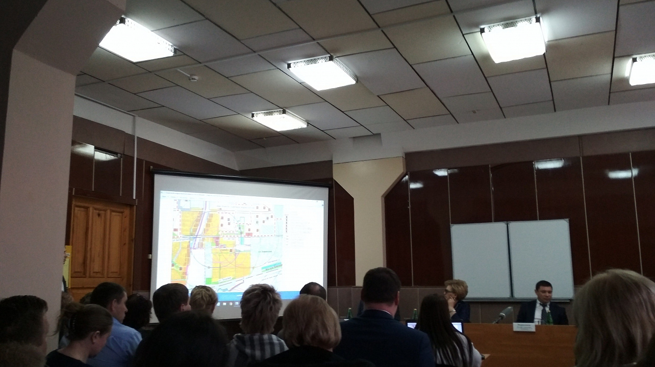 В поселке Знаменский состоялась встреча с жителями