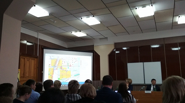 В поселке Знаменский состоялась встреча с жителями