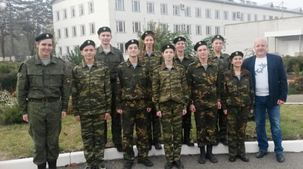 Воспитанники военно-патриотического клуба «Аврора» приняли участие в военно-полевых сборах с допризывной молодежью