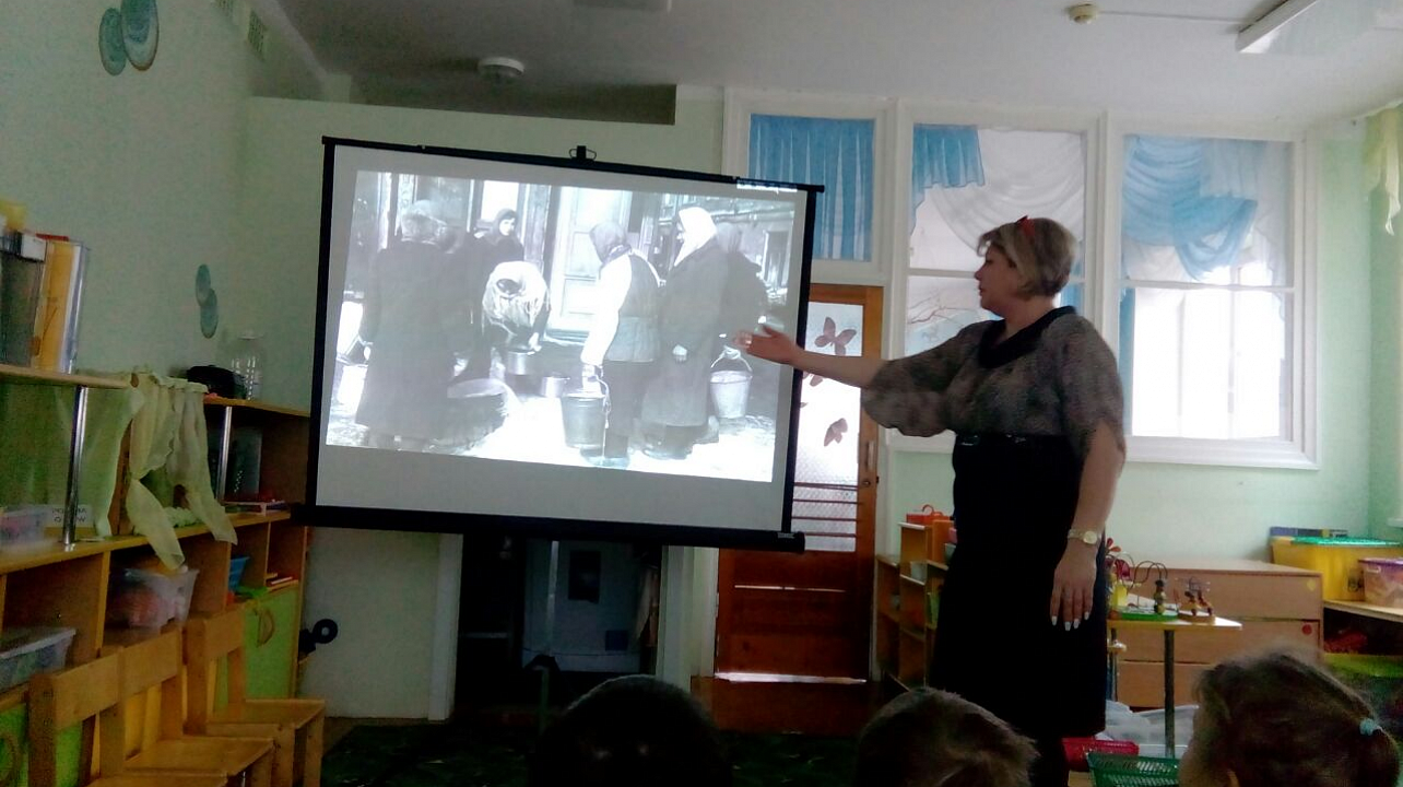 В детском саду Западного округа прошёл час памяти, посвящённый блокадному Ленинграду