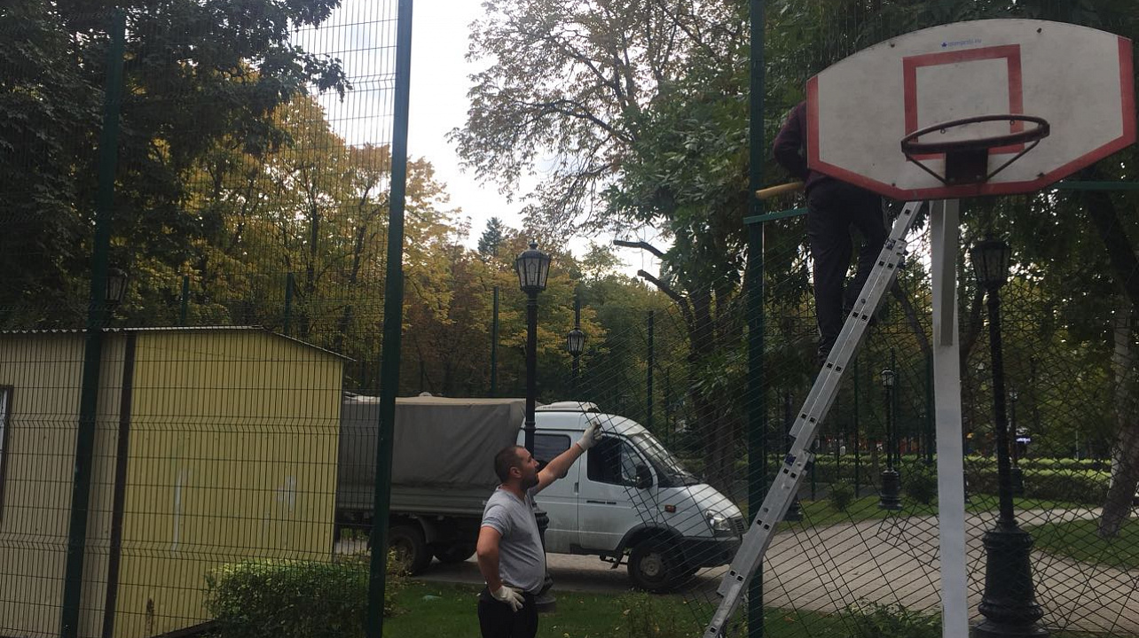 Капитальный ремонт сквер "Дружбы"