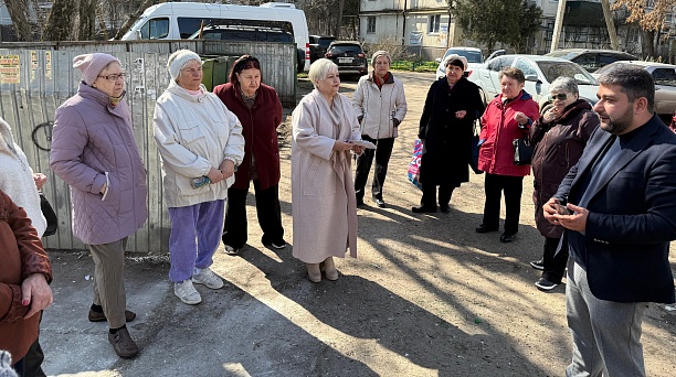 Христофор Айвазов провел выездной прием граждан в Центральном округе