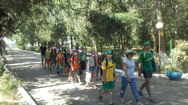 Юные спортсмены Центрального округа вернулись из туристического похода