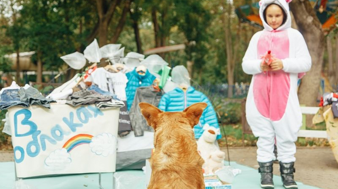 В Центральном округе прошла акция "Первый детский уличный маркет – Конструктор"