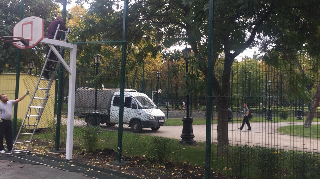 Капитальный ремонт сквер "Дружбы"