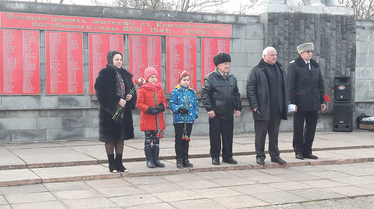 В Елизаветинском сельском округе прошли праздничные мероприятия в честь годовщины освобождения Краснодара