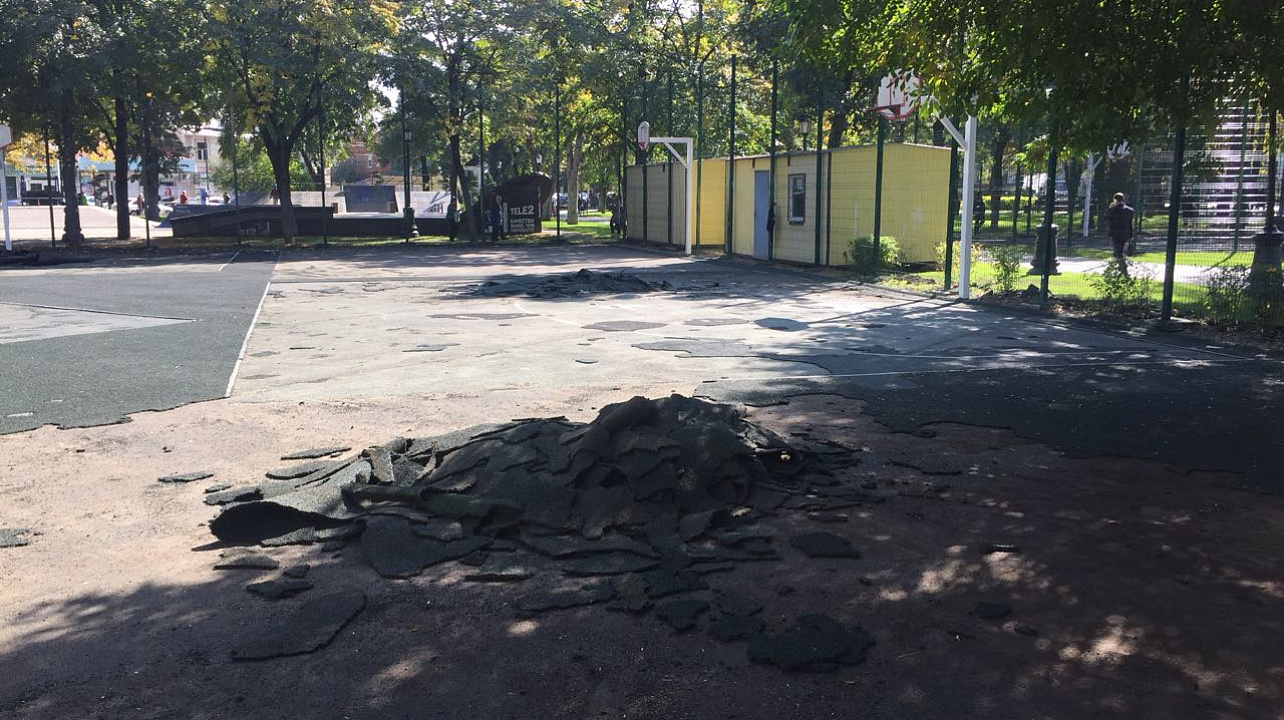 Капитальный ремонт сквер "Дружбы"