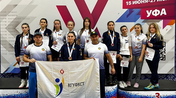Команда Кубанского госуниверситета физической культуры, спорта и туризма в 4-й раз подряд победила на Всероссийской летней универсиаде