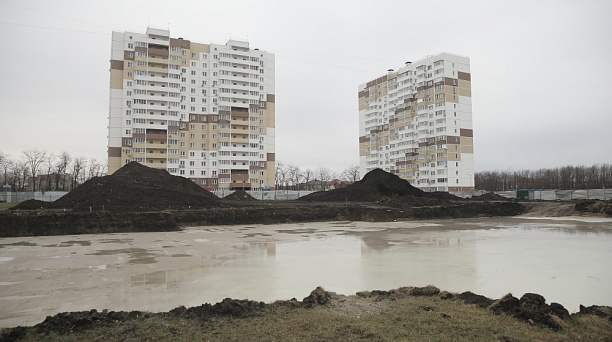 В Молодежном микрорайоне Краснодара приступили к строительству детсада на 250 мест