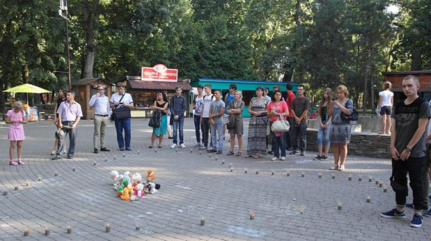В Центральном округе отметили День солидарности в борьбе с терроризмом