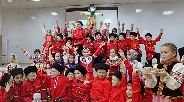 Казачью масленицу встретили в Краснодаре