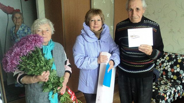 90-летний юбилей отметил житель Тургеневского микрорайона