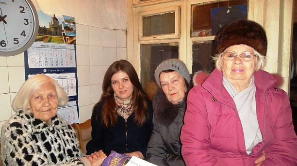 В Прикубанском округе поздравили с юбилеем ветеранов войны и труда