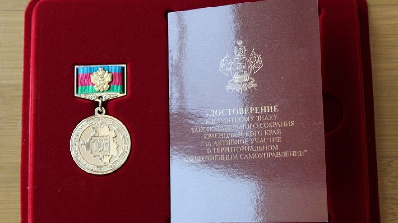 В Западном округе наградили руководителей лучших органов территориального общественного самоуправления. Памятный знак 1.JPG