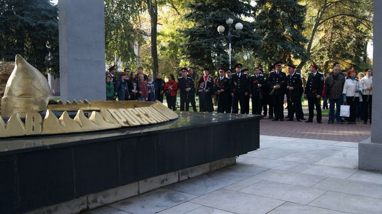 Казаки почтили память жертв гражданской войны