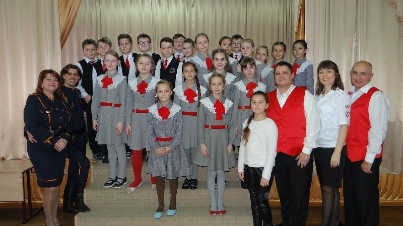 Ансамбль «Кубанский экспресс» выступил с концертом для детей