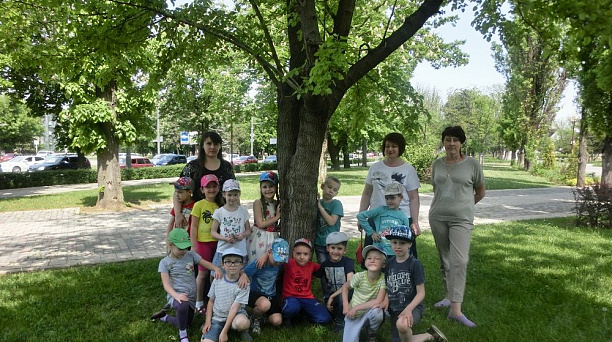 Воспитанники детского сада № 75 посетили парк города