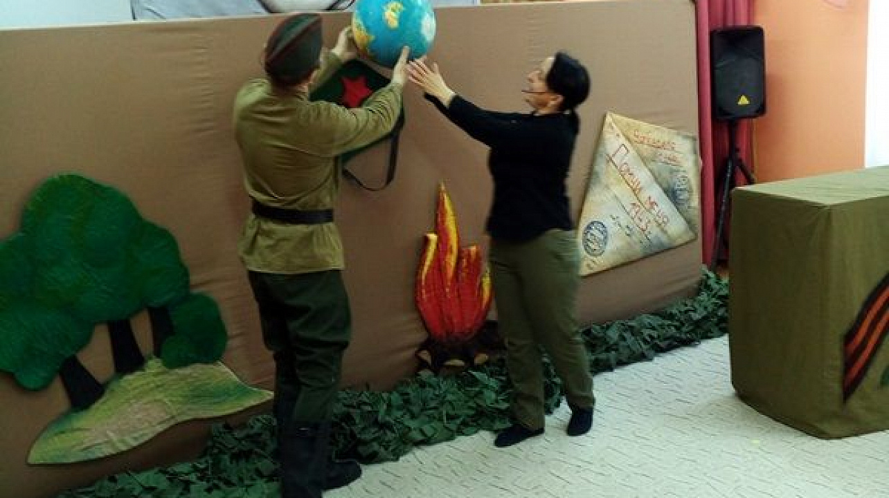 В детском саду № 116 прошел спектакль «Дети войны»