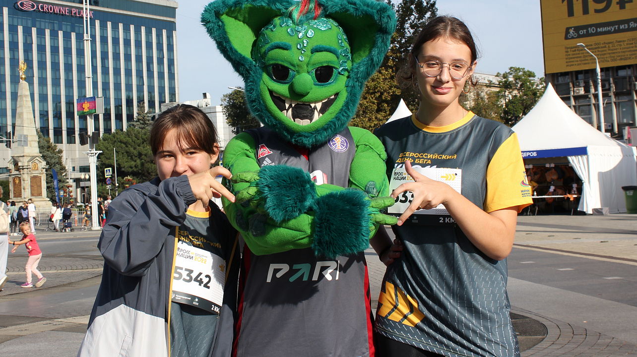 В Краснодаре в рамках  Всероссийского Дня бега прошёл «Кросс Нации»