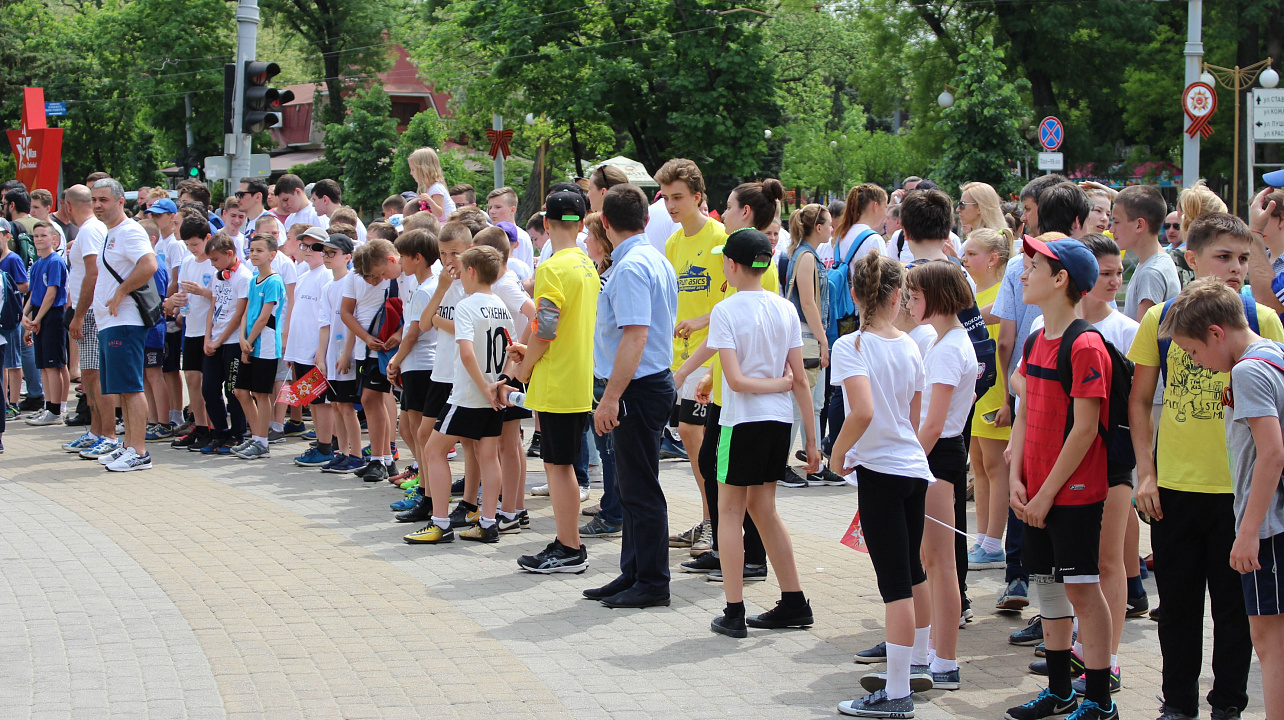 Всекубанская эстафета прошла в Краснодаре