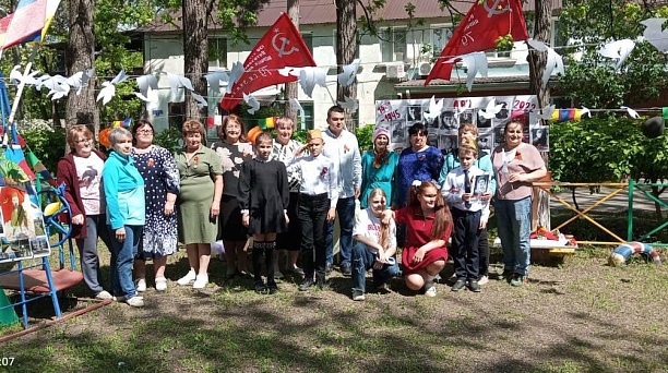 Празднование 80-летия Победы руководителями ТОС города Краснодара