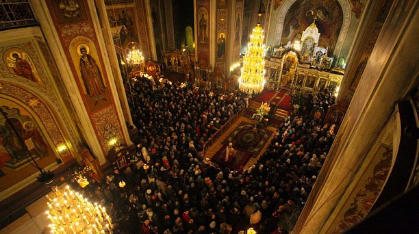 Рождественские богослужения предстоящей ночью пройдут во всех 38 православных церквях и храмах Краснодара
