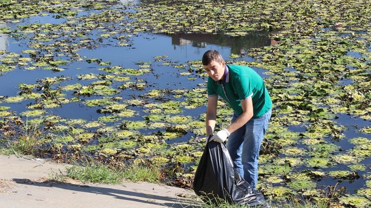 В Карасунском округе организован экологический субботник