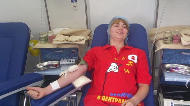 В Центральном округе состоялся первый молодежный донорский марафон