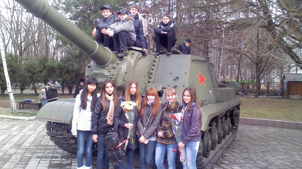 Учащиеся прикубанской гимназии №18 побывали в музее боевой славы