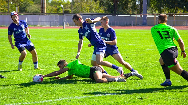 В чемпионате высшей лиги по регби-7 поставили точку