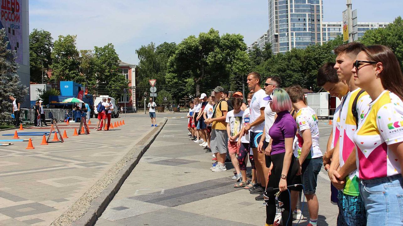 Кубанский союз молодежи подхватил «Эстафету ГТО»