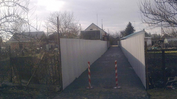 По улице Российской упрощен проход к остановкам общественного транспорта