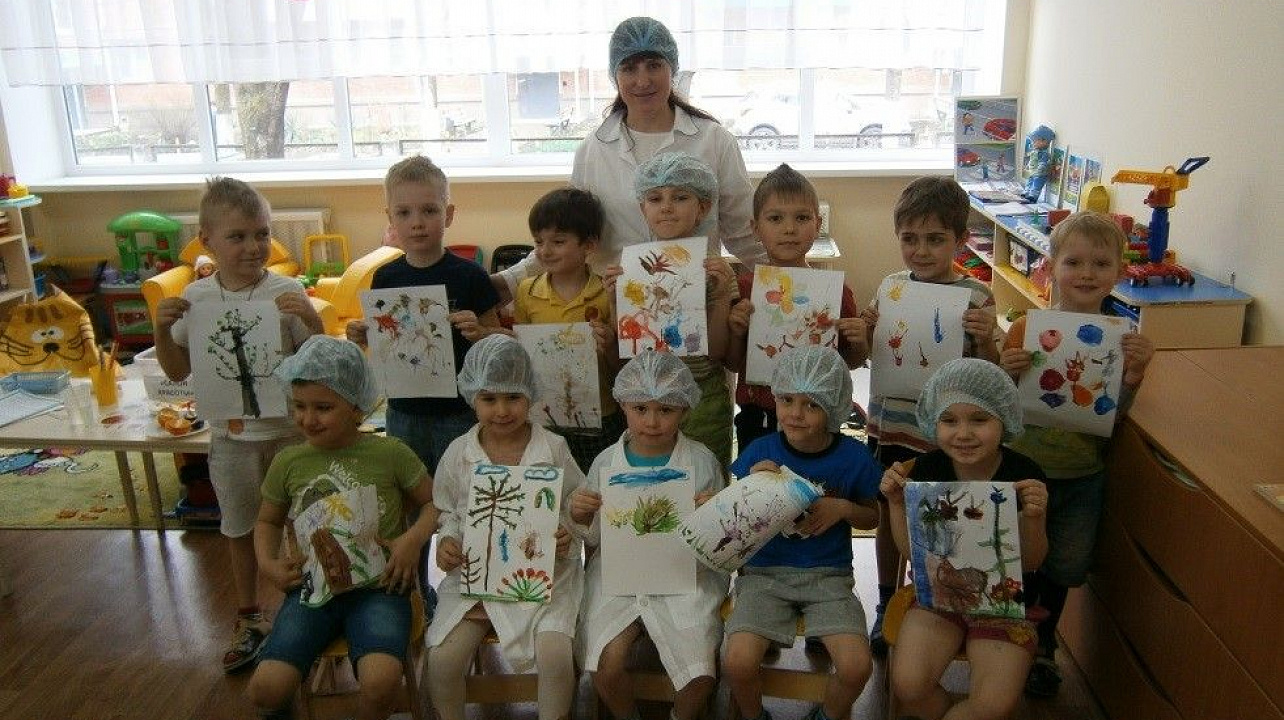 В детском саду Западного округа рассказали об экологии.