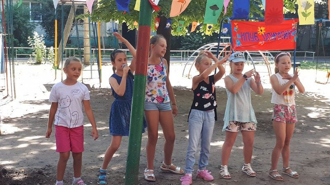 Дети Центрального округа продемонстрировали свои способности в рамках мероприятия «Таланты нашего двора»