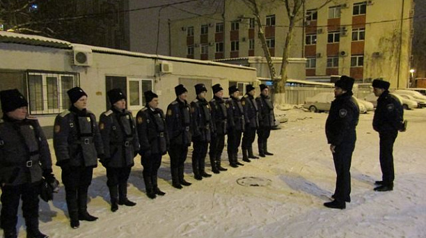 В новогодние праздники на страже порядка