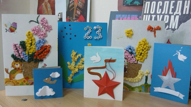 В Центре детского творчества «Содружество» проходит акция «Готовим подарки ветеранам»