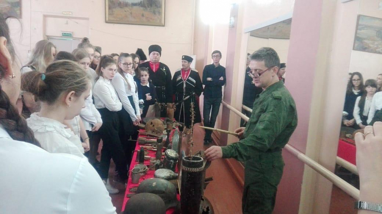 Выездная экскурсия состоялась в казачьей школе № 60