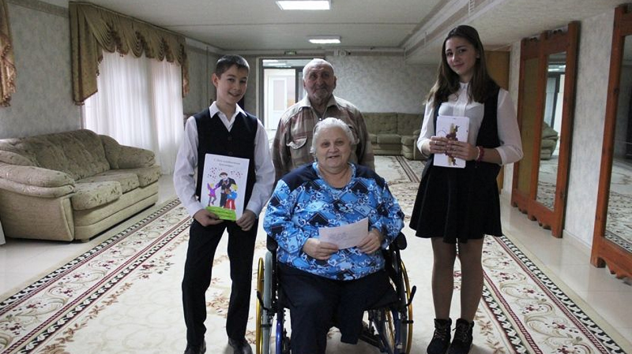 Праздничный концерт для ветеранов геронтологического центра «Екатеринодар»