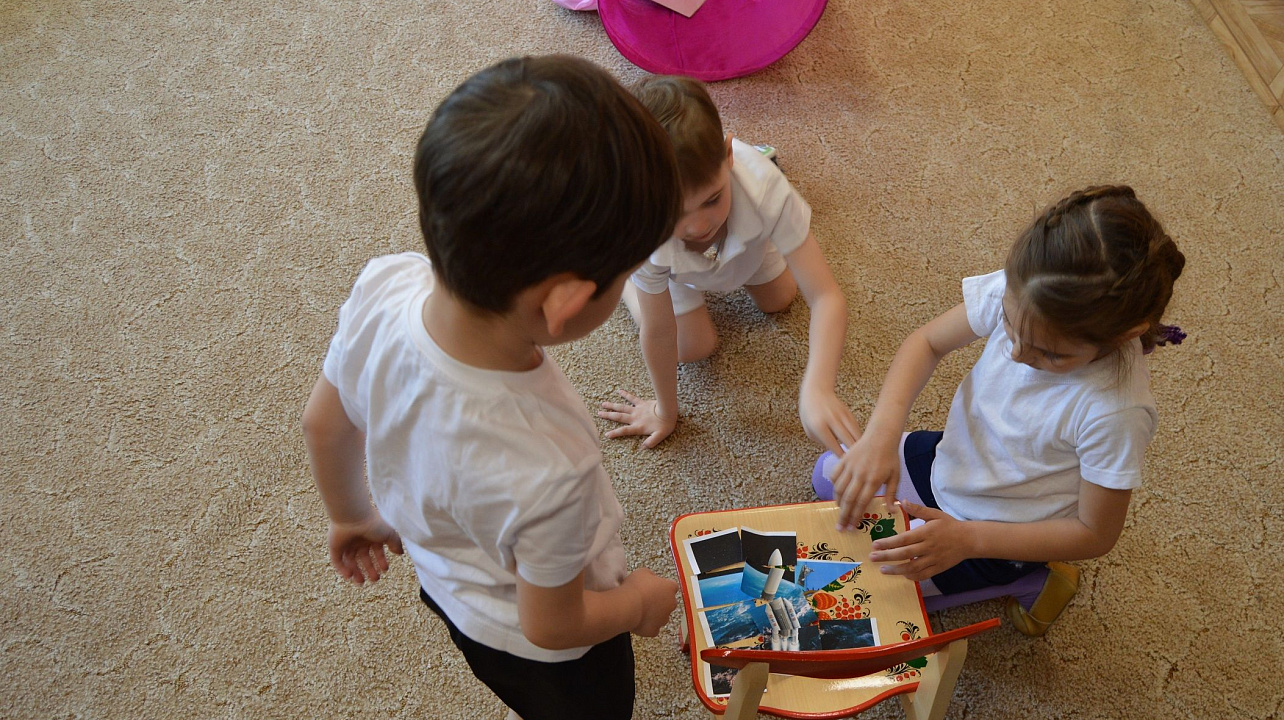 В детском саду Западного округа был проведен «Космический час»