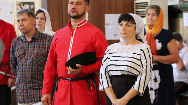 Праздник Семьи, Любви и Верности в казачьем соборе