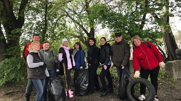 Центральный округ активно участвовал в общегородском субботнике