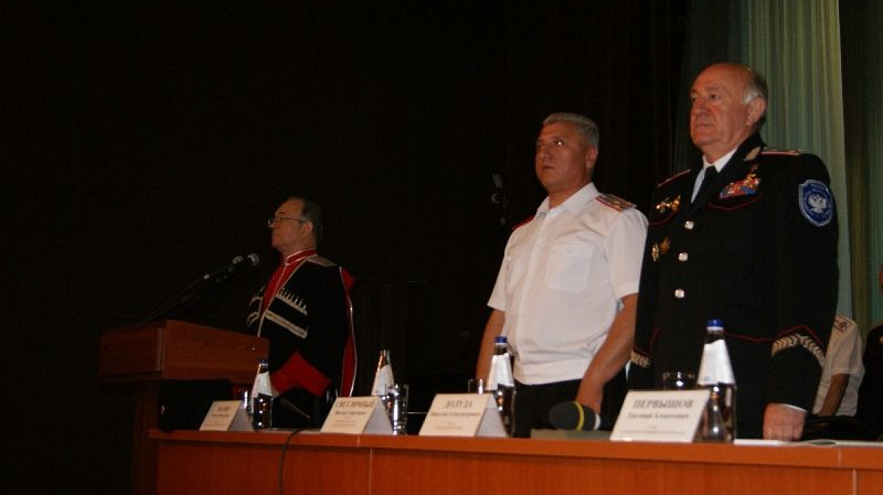 В Краснодаре прошел отчетный сбор Екатеринодарского районного казачьего общества