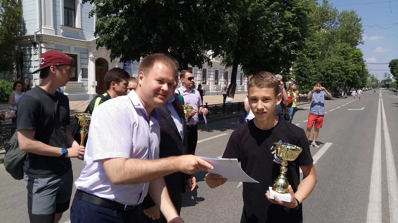 В Краснодаре прошла Всекубанская эстафета «Спортсмены Кубани — в ознаменование Победы в Великой Отечественной войне 1941–1945 годов»